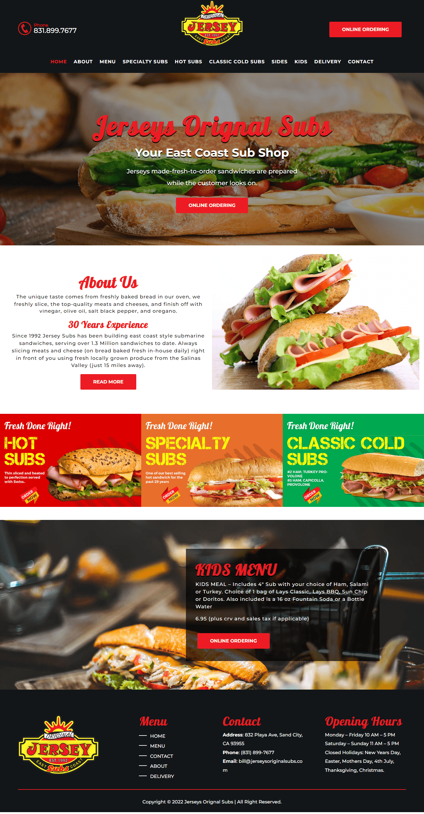 Web Design for Restaurants